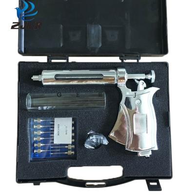 China ZJKR 50ml Glass Continuous Veterinary Syringe Gun Automatic Vaccine Syringe for sale