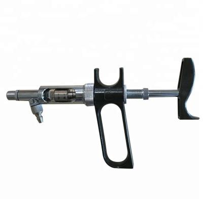 China Brass Continuous Automatic Injection 2ml Veterinary Syringe Veterinary Injector for sale