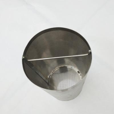 China Excellent Filtration Performance Style New 400 Mesh Filter 306 Micron 316 Stainless Steel Perforated Screen For Grain Basket Sifters for sale