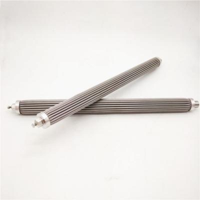 China Eco-friendly Stainless Steel Candle Filter Element Sinter Metal Fiber Candle Filter for sale