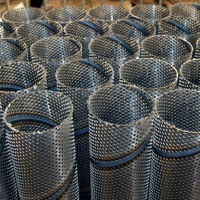 China Factory Stainless Steel 0.5 2.25 2.5 3 Inch Perforated Exhaust Tube Pipe for sale