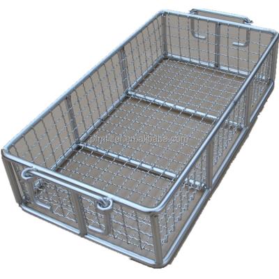 China Low Level Filtration Price Grade Stainless Steel Metal System Basket for sale