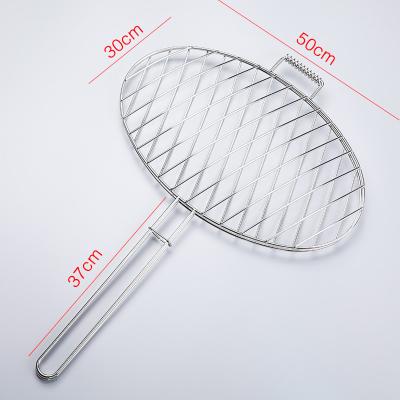 China Dustproof Stainless Steel Barbecue Rotisserie Grill Mesh BBQ Net For Outdoor Picnic for sale