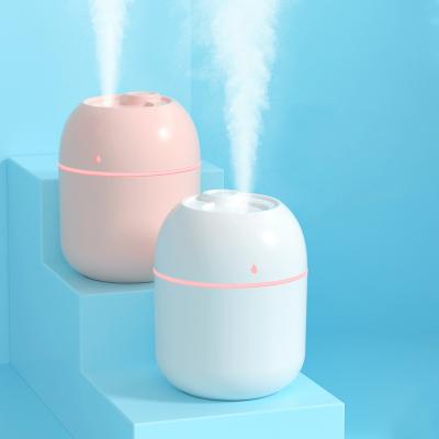 China Best Selling Car Night Colorful Light USB Ultrasonic Humidifiers Mini Portable Air Humidifier For Car Home for sale