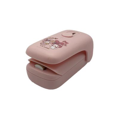 China Factory Direct Sales Cute Food My Melody 2 in 1 Portable Sanrio Mini Bag Sealer and Heat Cutter Sealer for Home for sale