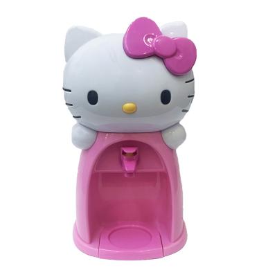 China Cartoon Makers Supply Hello Kitty Kitchen Game Pretend Drinking Toy Water Dispenser Toy Kid Play House Toys for sale