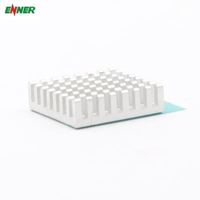 China Radiator OEM 6063-T5 Square Aluminum Heatsink Aluminum Extrusions Round Shape Heatsink Aluminum Profile for sale