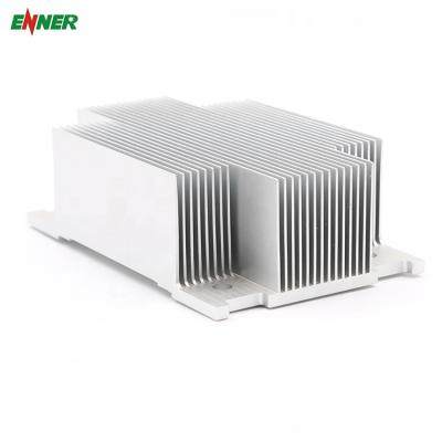 China Widely Applied High Precision Custom Aluminum Extrusion Profiles Skived Heat Sink for sale