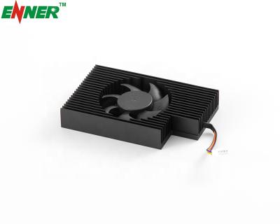 China Computer Case Customized Aluminum CNC Heat Sink , Extrusion Heat Sink for sale