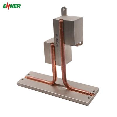 China Widely Applied High Power Copper Heat Pipes With Pin Fin Heatsink Copper Cold Plate Heatpipe for sale