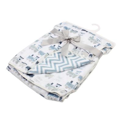 China Anti-pilling New Products 100% Polyester Fleece No Sew Baby Blanket For Bed for sale