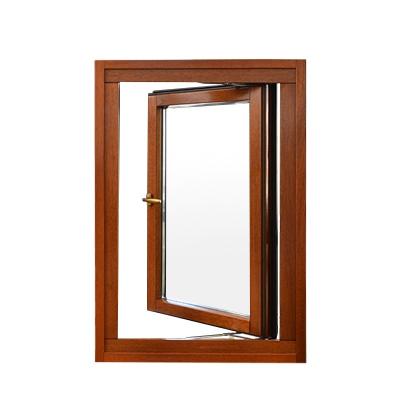 China Well Selling Modern Various Sizes Open Glass Windows Outwards Manchester Opening Outwards Aluminum Clad Wooden Window for sale