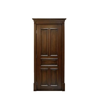 China Modern Prehung MDF Composite Door Includes Frame For Easier Installation Wooden Doors for sale