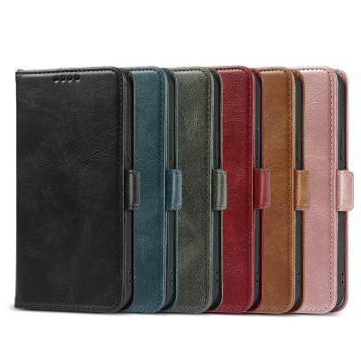 China 2022 Flip Shockproof Leather Cell Phone Case For Samsung Galaxy A72 A52 A12 5G Magnetic Card Holder Phone Cover for sale