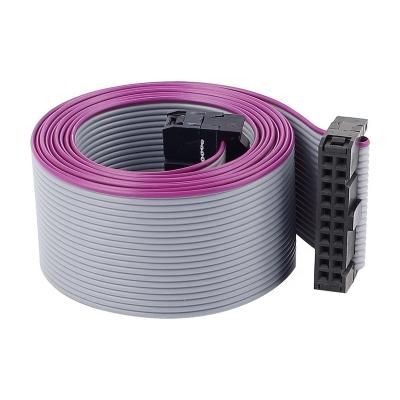 China AWM 2651 Heating Wire 2.54mm Pitch 20 Pin 20 Pin 20 Wire F/F IDC Connector Flat Ribbon Cable for sale