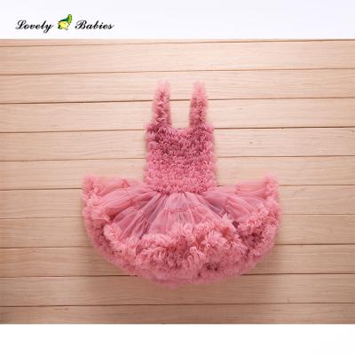 China Fashion Breathable Kids Girls Dress Sleeveless Pretty Tutu Dress Wholesale for sale