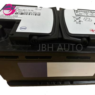 China 001 982 73 08 Car Battery For Mercedes Benz AGM VRLA 315*175*190 for sale