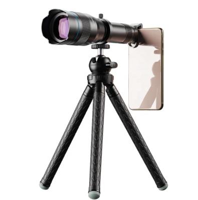 China Long Range Optics HD 60x Camera Lens Glass Optical Telephoto Lens+Al body+ABS For Iphone Huawei Samsung Nokia for sale