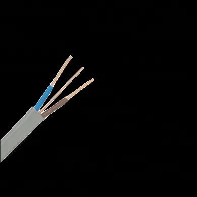 China Square Twin And Ground Cable Electrical Wire 1.5 Mm Twin And Ground Cable PVC Insulated Electrical Wire for sale