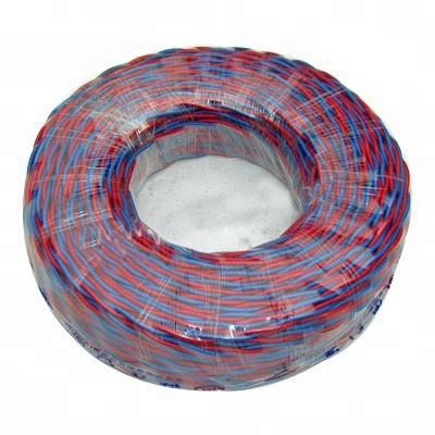 China NH ZR twisted pair fire resistant PVC insulated transparent electrical speaker cable wire for sale