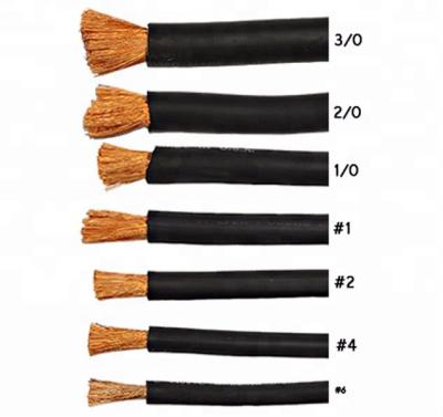 China 3AWG 25mm Ultraflex Overhead Copper Welding Cable for sale