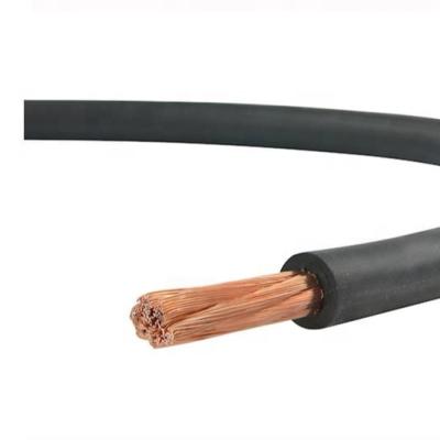 China Electric Wire Silicone Rubber Cover Arc Welding Cable For Welding Machines for sale