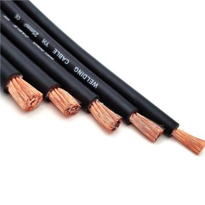 China 105 A.W.G. Industrial Heavy Duty Rubber Copper Welding Cable 70mm 50mm C 2/0 for sale