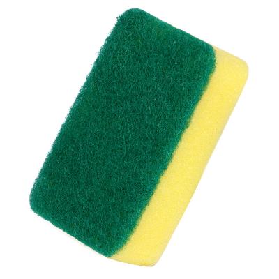 China Sustainable Sponge cleaning block thickened dishwashing square sponge thickened cleaning cloth brush pot brush bowl kitchen cleaning for sale