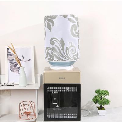 China The water dispenser is dustproof The new-style color pudding water dispenser cover, water dispenser barrel cover cloth dust-proof cover factory wholesale for sale