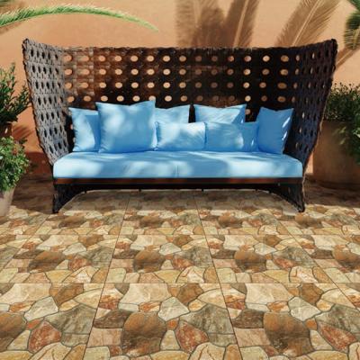 China Rustic Tiles Wholesales Outdoor Rustic Ceramic Tiles Tile 400X400MM for sale