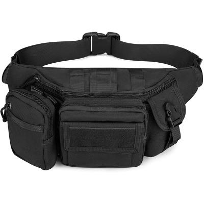 China Anti-theft Fanny Pack Unisex Multifunctional Tactical Waist Pack Outdoor Hunting Pack for Travel Hiking Fishing for sale