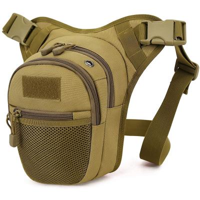 China Custom Fashion Waterproof Men Panel Motorcycle Leg Bag For Travel Thigh Bag Drop Leg Waist Riser Tactical Bag for sale