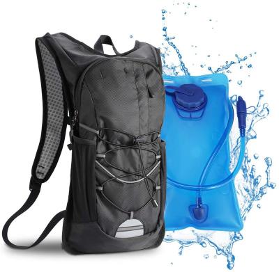 China Insulated Water Pack With 2L BPA Free Bladder Amazon Hot Selling Water Backpack For Outdoor Sport Cycling 2L Bag Custom Hydration Run Backpack for sale