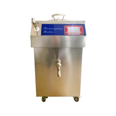 China Cheap price small mini mini automatic home batch hotels new frozen gelato pasteurizer ice cream pasteurization machine for milk for sale