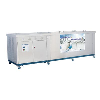 China Cold Industrial Direct Big Block Ice Maker Drink Ice Machine , Equipment 3600kgs Big Block Ice for sale