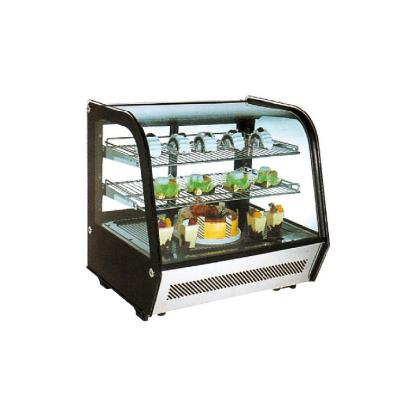 China Hot Cake Display Warmer 0~12 Temperature Cake Cabinet Display Cabinet For Cake HFS-125LE for sale