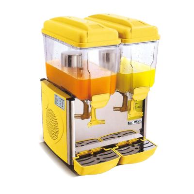 China Commercial Vegetable Processing Plant Hot Sale Two Layer Juice Dispenser Machine Cola Dispenser Ice Cream Machines Make Juice Collar EFS-2EJ for sale