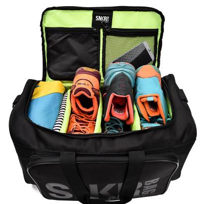 China Water Resistant Travel Duffel Bag Customize Luxury Large Sneaker Duffle Duffel Bag Travel Bag Custom Logo Gym Bag For Men for sale