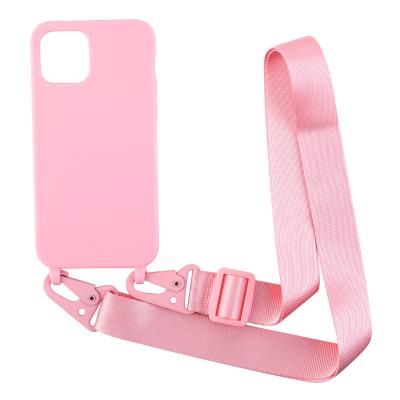 China Adjustable Strap Shockproof Wide Cross - Body Freely Your Hand Accessories Cell Phone Case Comfortable Obudowa Mobile Mobilna For iPhone for sale