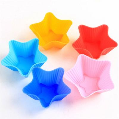 China 2021 Viable Non-Stick Microwave Cake Molds Baking Cups Silicone Cake Mold Baking Tool Kit for sale