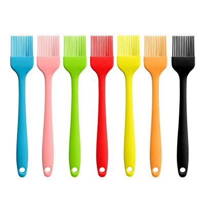 China Sustainable Food Grade Silicone Pastry Brush Silicone Basting Brush For Baking BBQ Baking Grill for sale