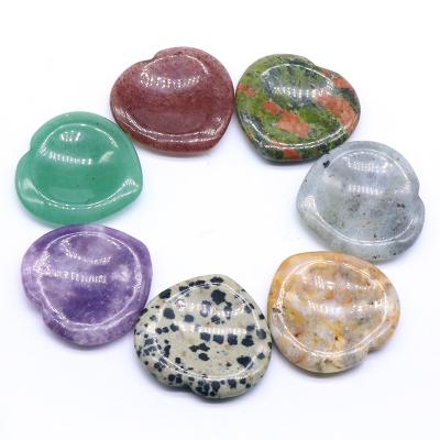 China Decoration Worry Stone Stone, Thumb Crystal Massage Agate Scratch Stone, Crystal Therapy Stone for sale