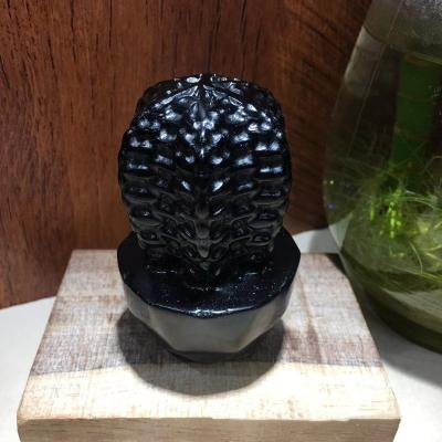 China New decoration obsidian ornaments, celestial handwork pear ornaments, factory direct sales for sale