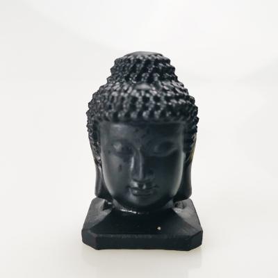 China Wholesale head stone Buddha decoration obsidian grinding carvings, manufacturers direct for sale