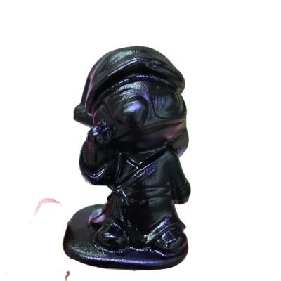 China Wholesale decoration obsidian virtual character carving pieces, manufacturers direct sales, support mass customization for sale