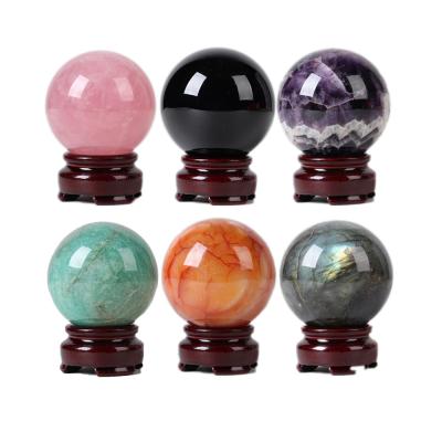 China Decoration crystal ball natural original polishing, energy stone, home accessories manufacturers direct sales for sale