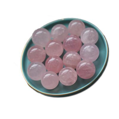 China Manufacturer direct sales of high quality natural rose quartz ball decoration, home accessories for sale