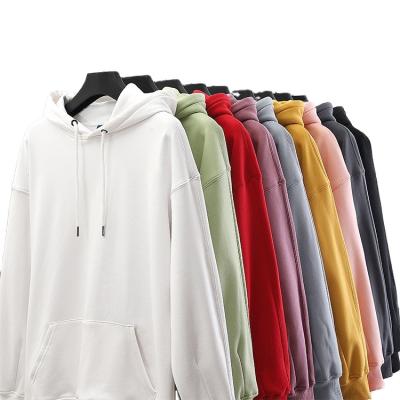 China Anti-Wrinkle Anti-Wrinkle OEM ALL Customized FINE Style 50% Polyester Cotton 50% Polyester Long Sleeve Printed Pullover Oversized Mens Hoodies Shirts for sale