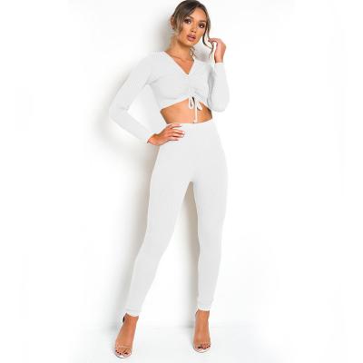 China Hot Selling Sexy Ad Viable Style T-shirt Pants Suits Lady Multicolor Pants Suit For Women To Young for sale