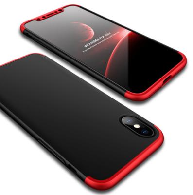 China PC Back Cover Phone Case For iPhone X GKK Case For iPhone 11 Case PC Hard Matte Fundas 360 Degree Full Protection Coque Cover For iPhone X for sale